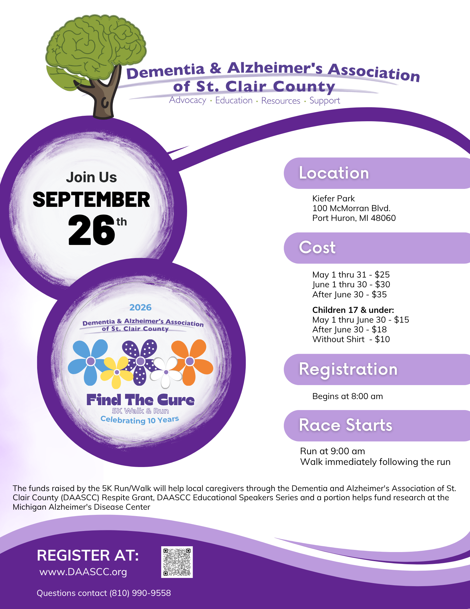 D&A Run Flyer